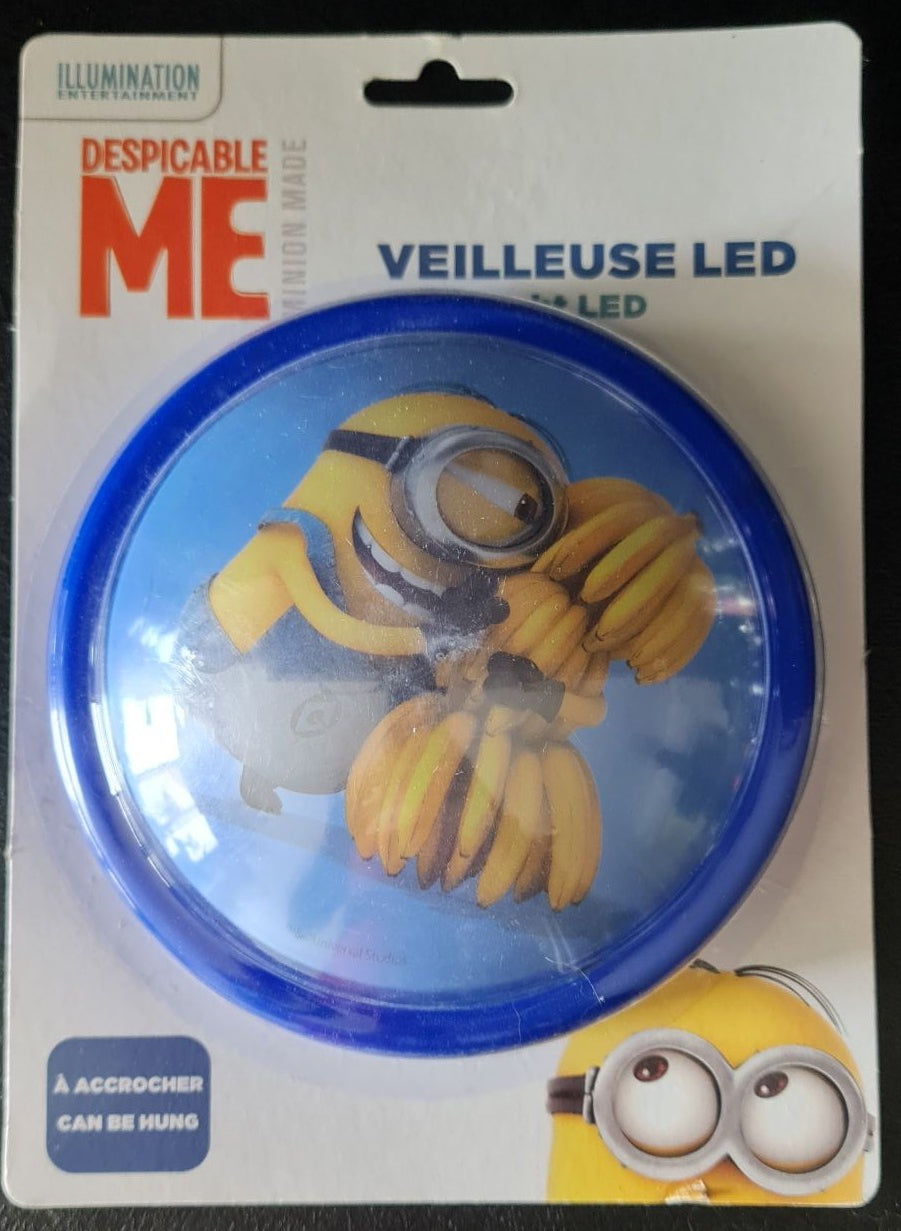 Lampe LED ronde murale - Les minions
