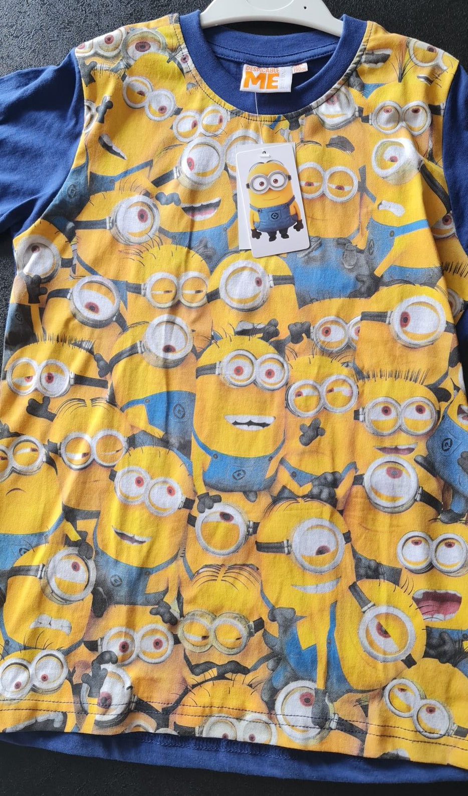 T-Shirt - Minions (bleu foncé)