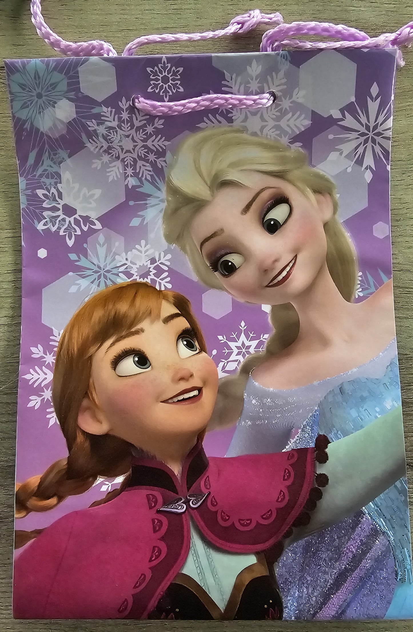 Sac Cadeau - Reine des neiges V1 (Moyen Format)
