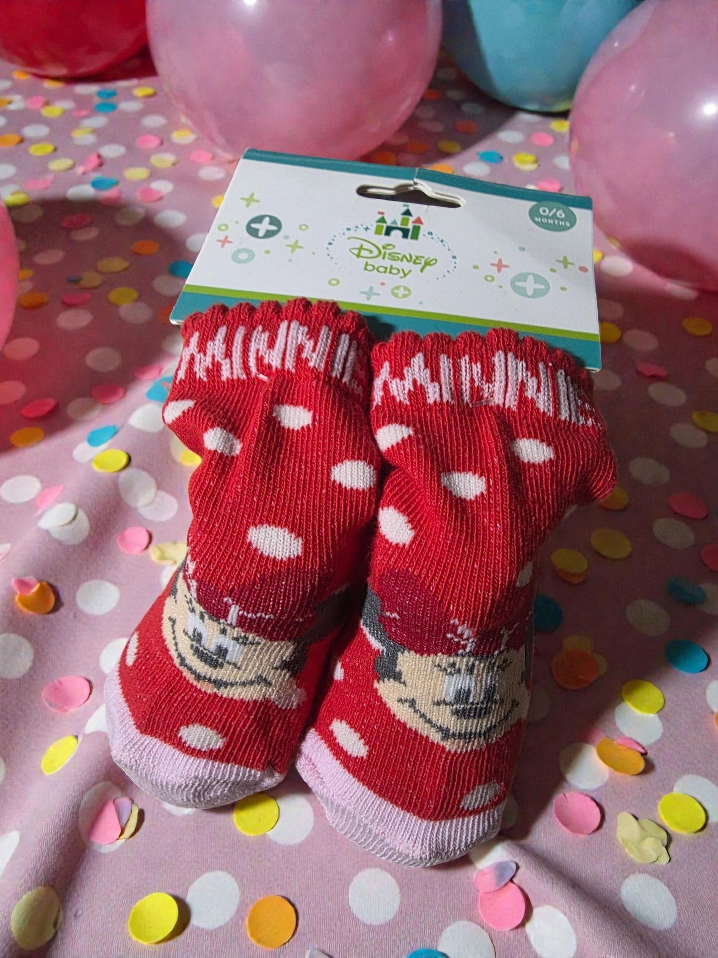 Chaussettes bébé - Minnie (V1)