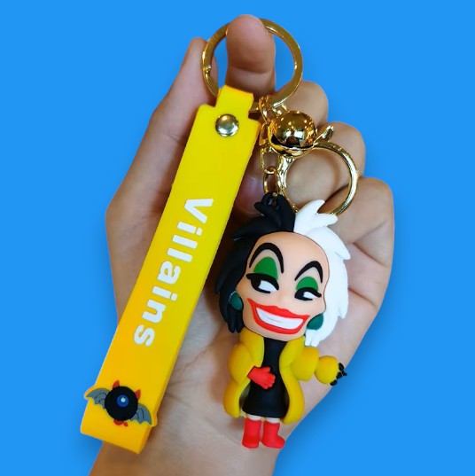 Porte Clef 3D - Disney - Cruella