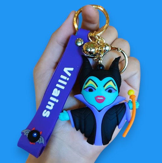 Porte Clef 3D - Disney - Maléfique
