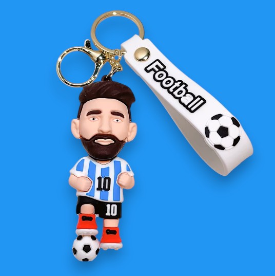 Porte Clef 3D - Football - Lionel Messi