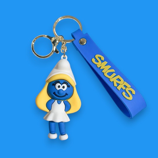 Porte Clef 3D - Schtroumpfette