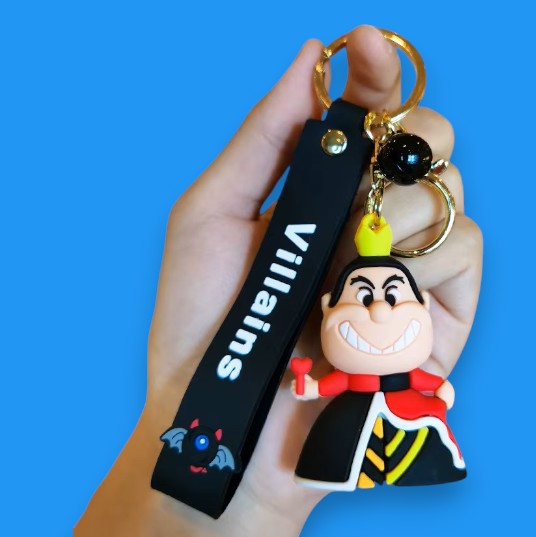 Porte Clef 3D - Disney - Alice - La reine rouge