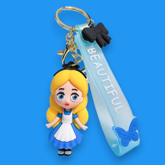 Porte Clef 3D - Disney - Alice