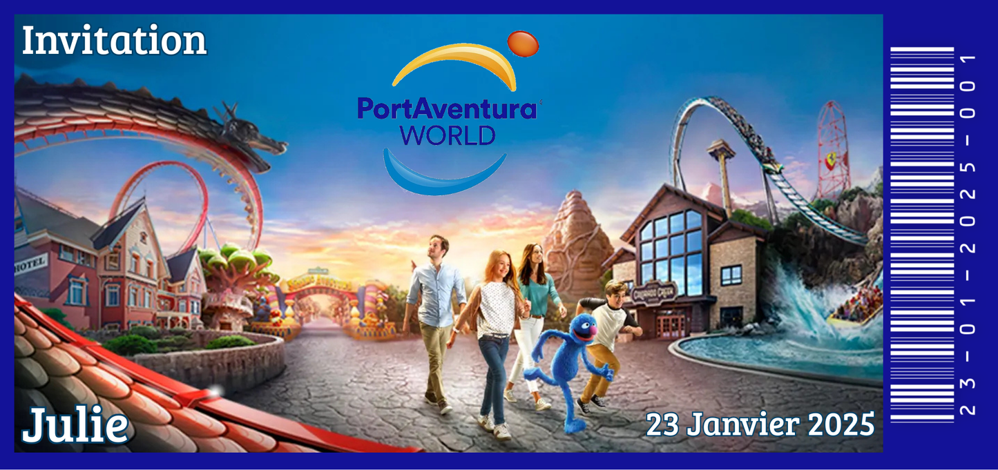 Billet Surprise - Port Aventura World
