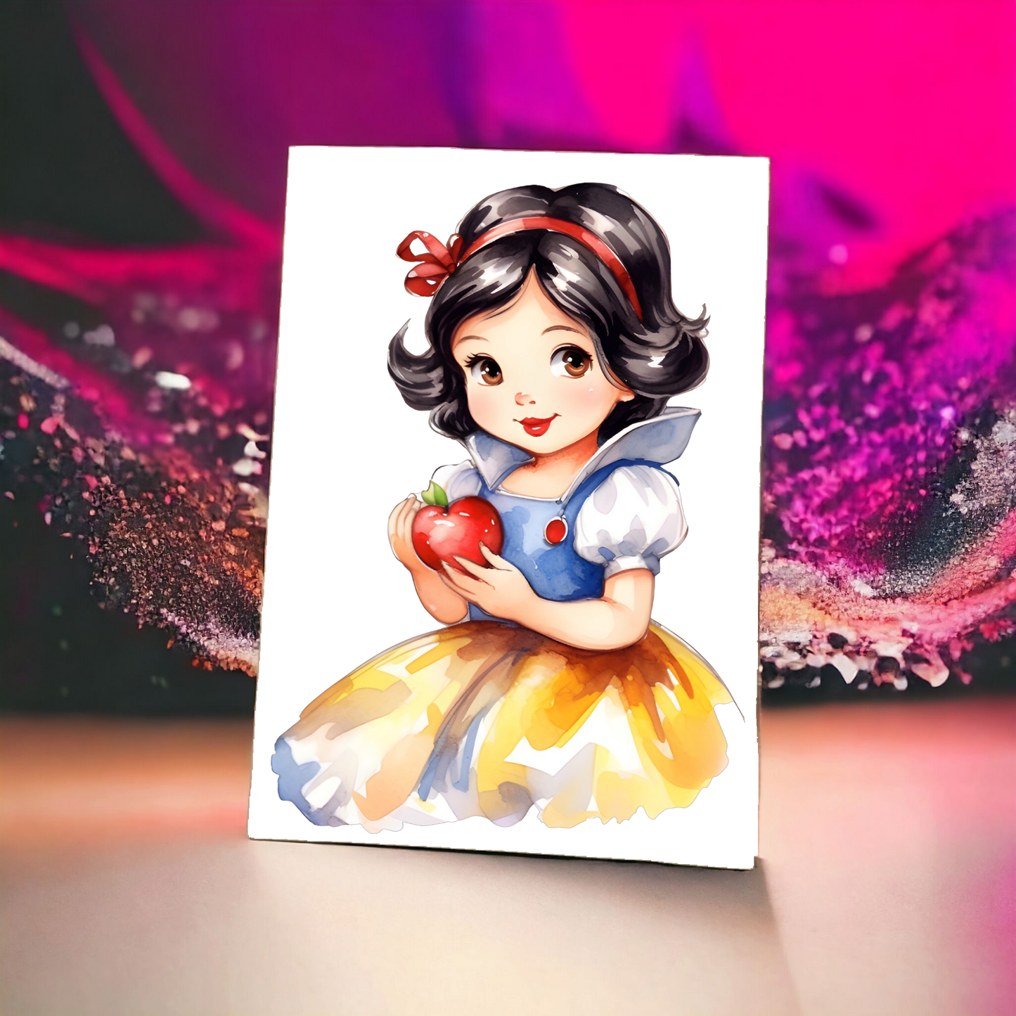 Toile Canvas - Disney Little Princesse - Blanche neige