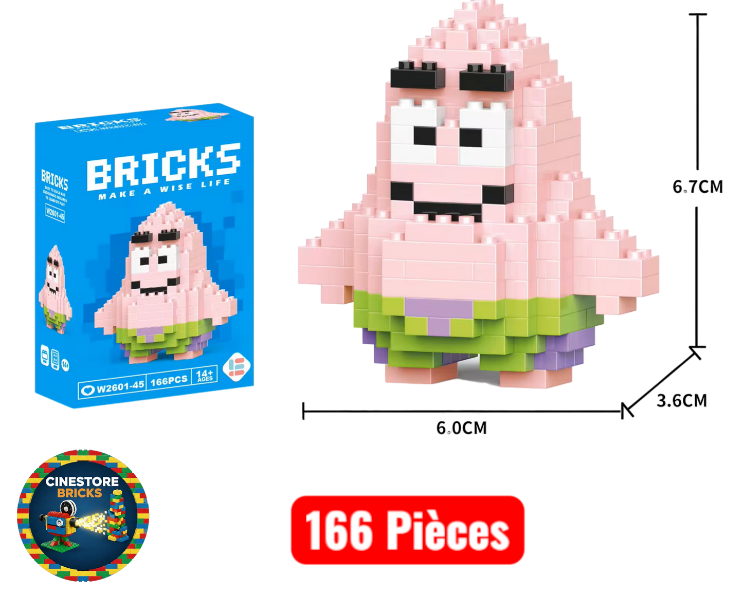 Bricks - Bob L'eponge - Patrick