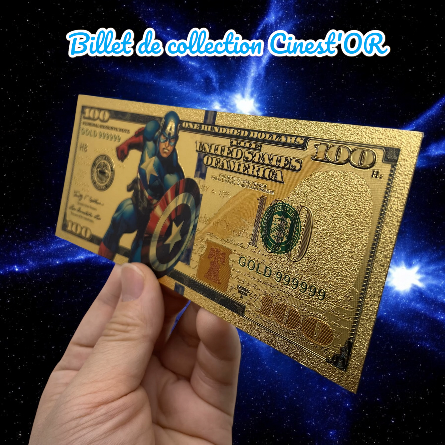 Billet Cinest'OR - MARVEL