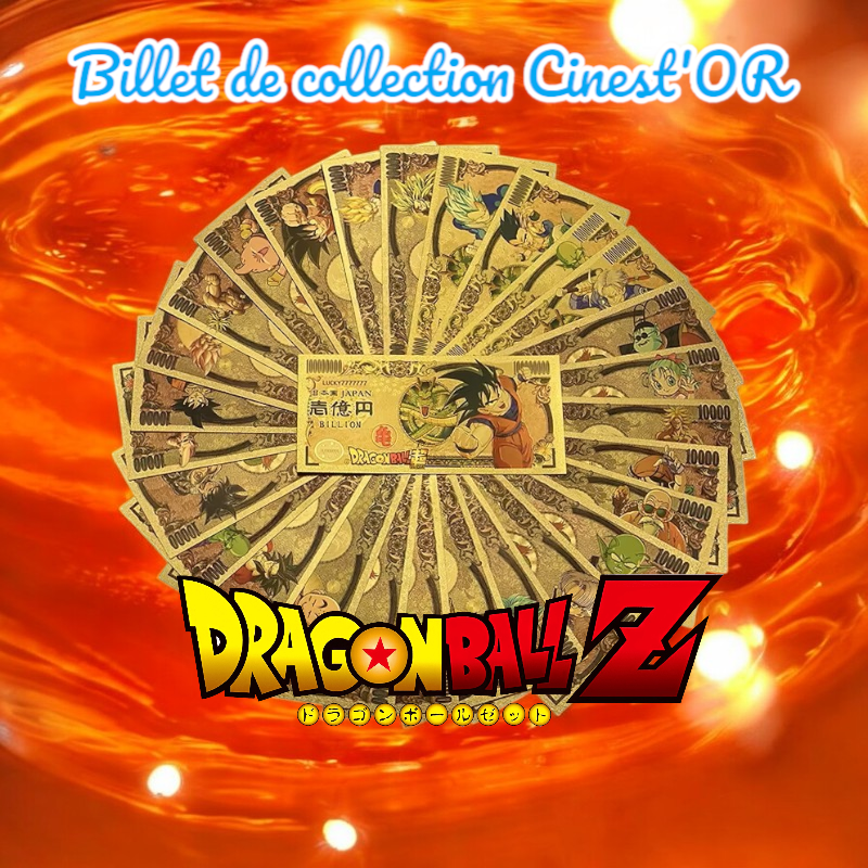 Billet Cinest'OR - DRAGON BALL Z