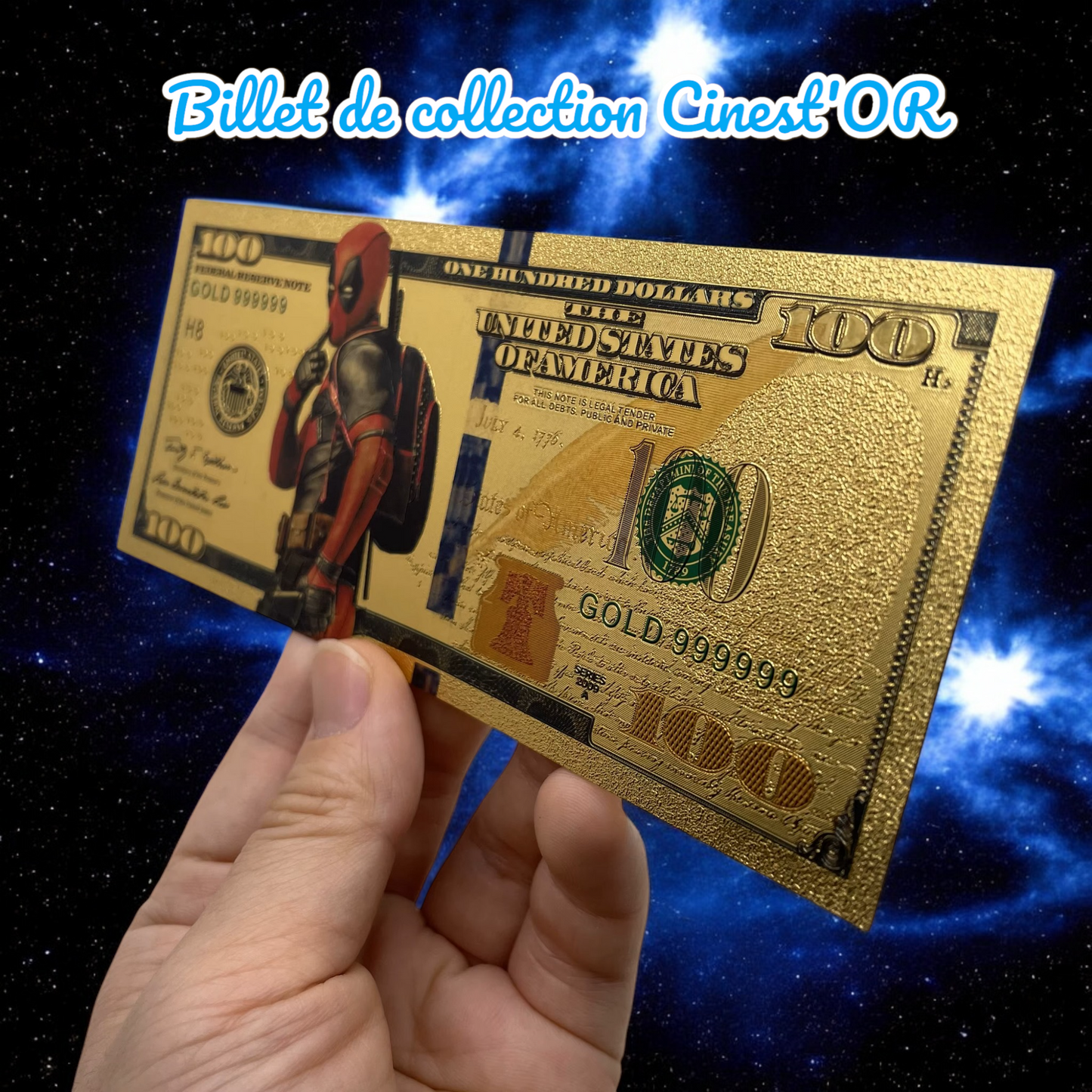 Billet Cinest'OR - MARVEL