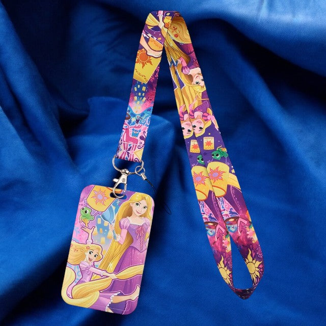 Porte Carte & Tour de cou - Disney - Raiponce