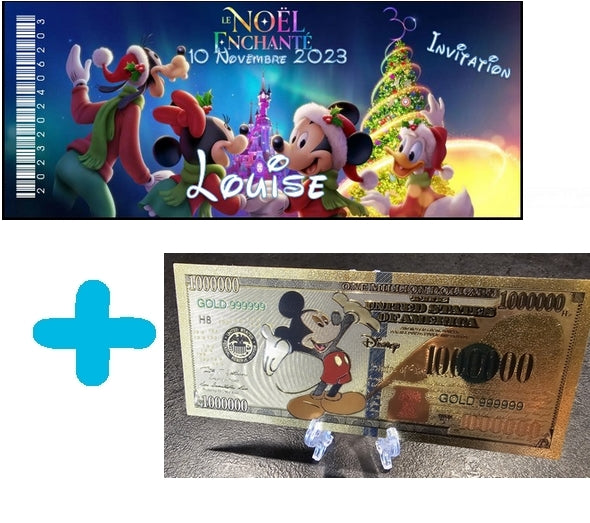 Billet Surprise - Disneyland Paris (Noël Enchanté)