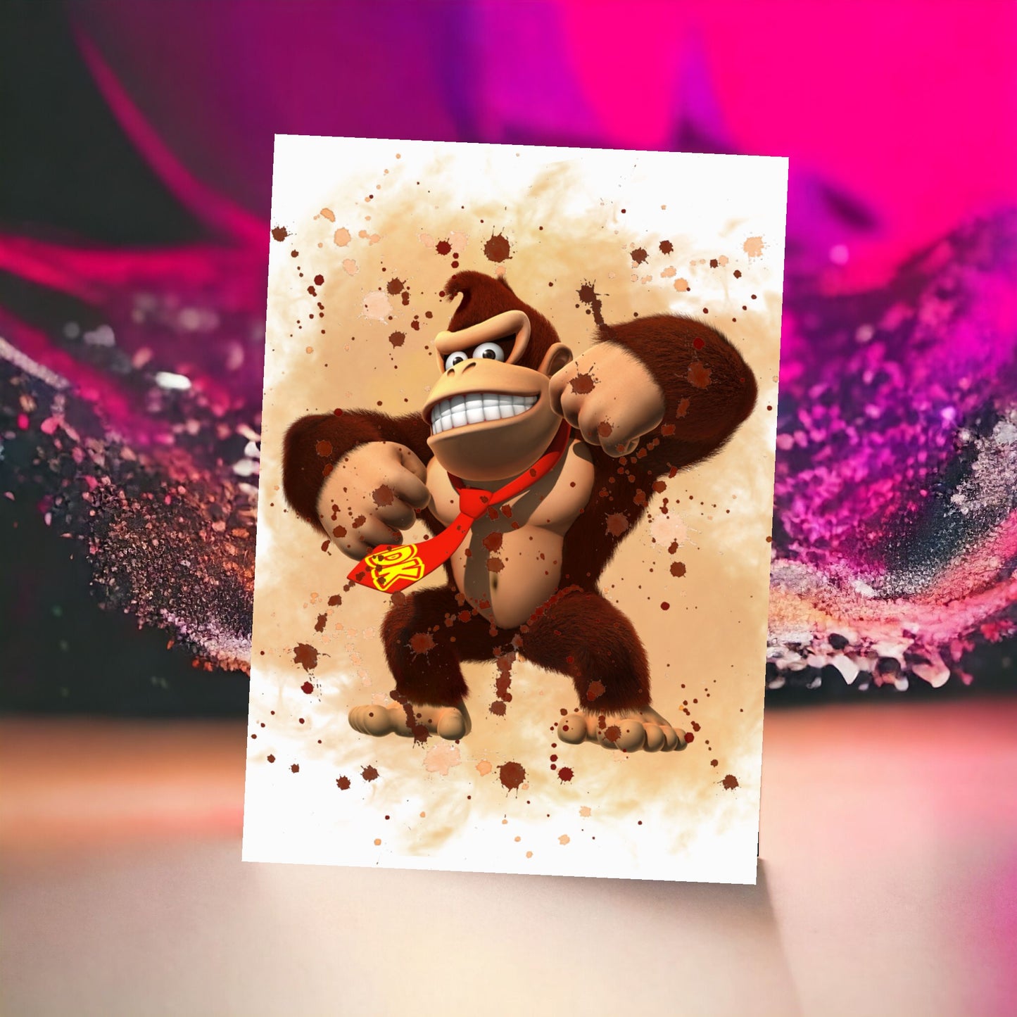 Toile Canvas - Super Mario - Donkey Kong