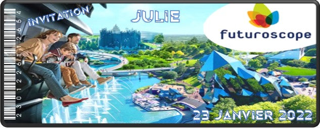 Billet Surprise - Futuroscope