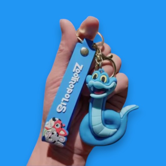 Porte Clef 3D - Zootopie (Gary De'Snake)