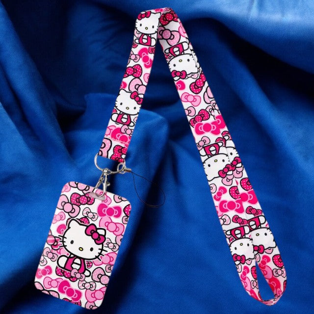 Porte Carte & Tour de cou - Hello Kitty