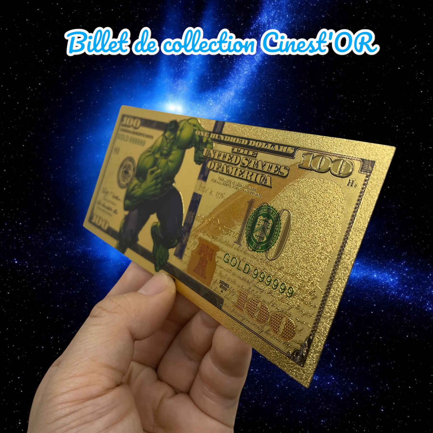 Billet Cinest'OR - MARVEL