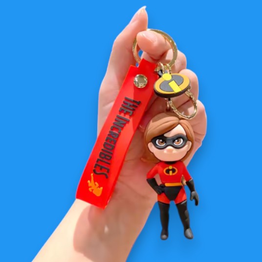 Porte Clef 3D - Les indestructibles (Elastigirl)