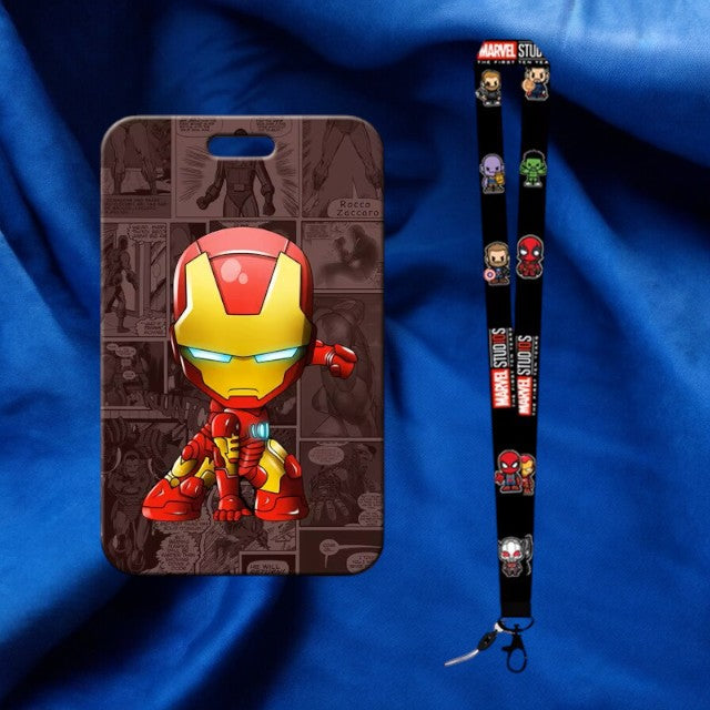 Porte Carte & Tour de cou - Marvel - Iron Man