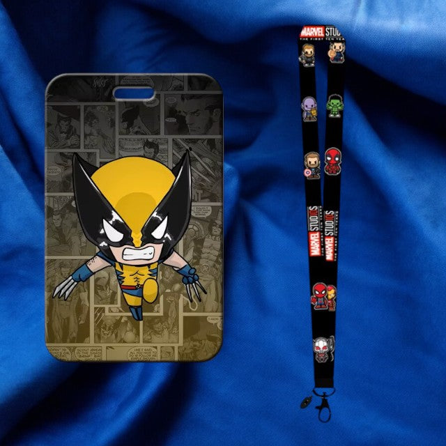 Porte Carte & Tour de cou - Marvel - Wolverine