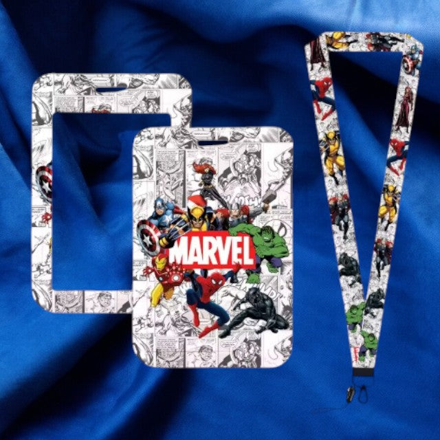Porte Carte & Tour de cou - Marvel (V1)