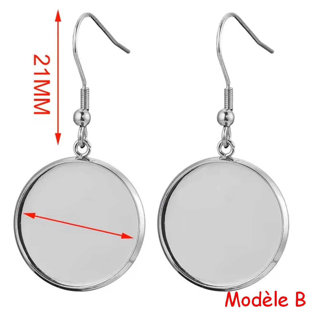 Boucles d'oreilles Ciné-Store Personnalisable