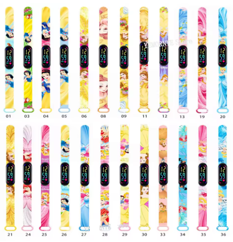 Montre Digitale - Princesses Disney