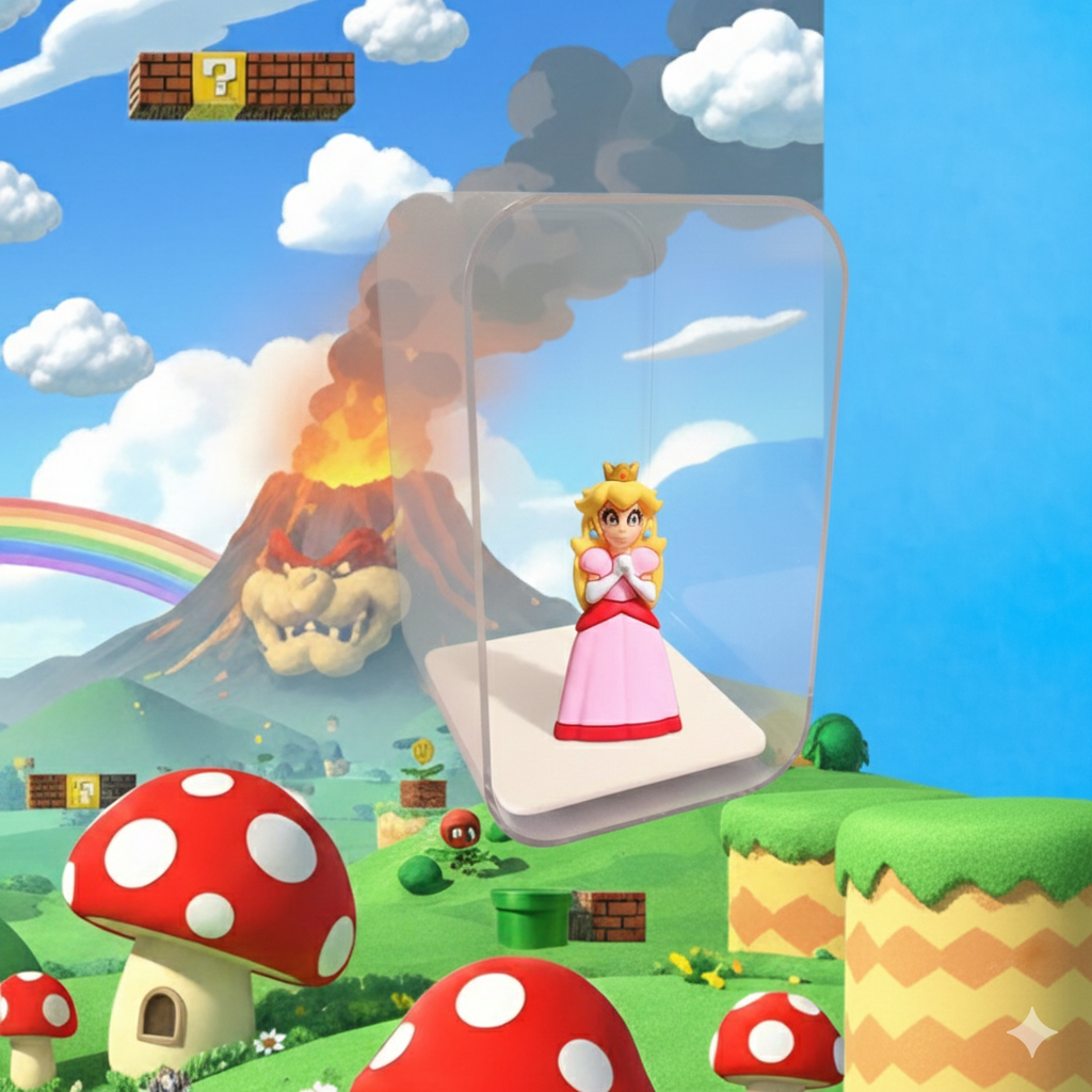 Kapsul - Super Mario - Peach
