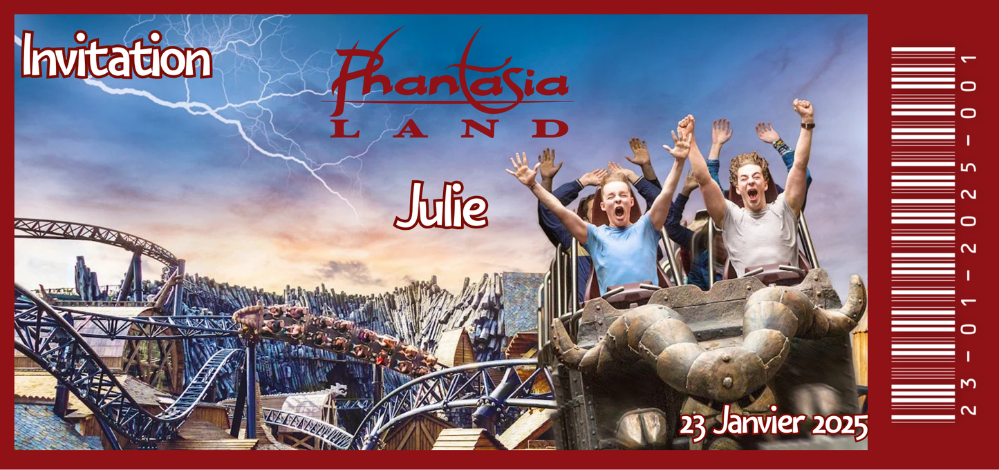 Billet Surprise - Phantasialand