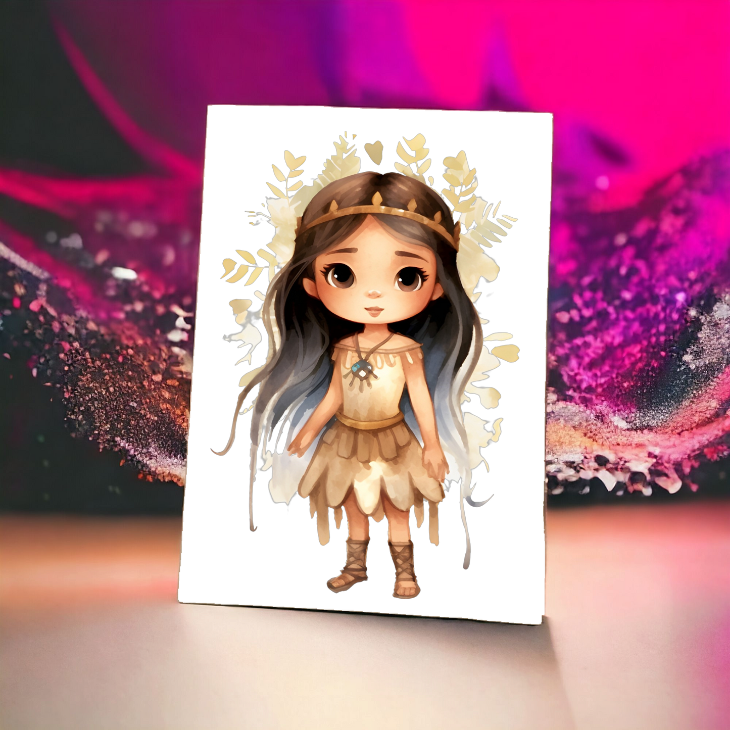 Toile Canvas - Disney Little Princesse - Pocahontas