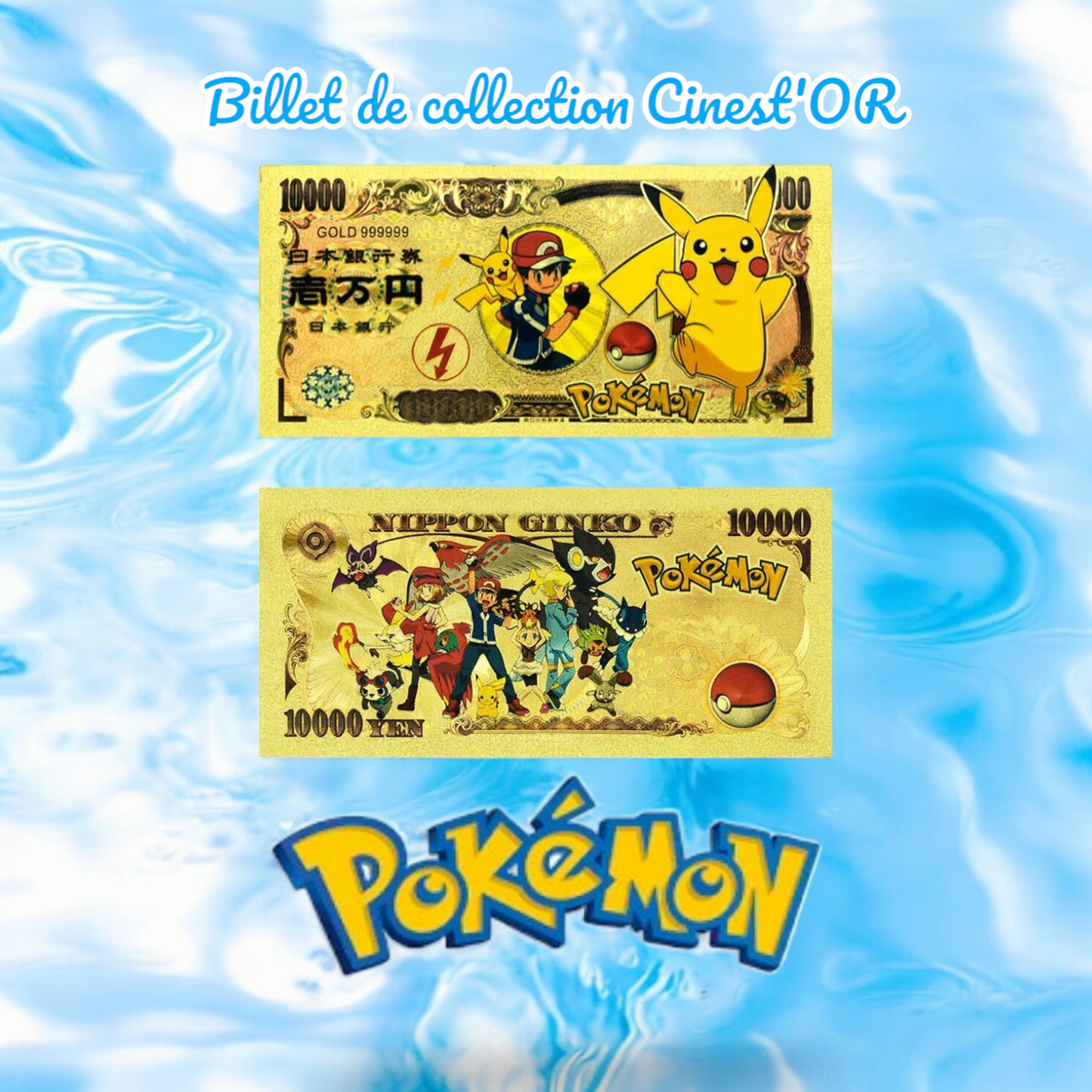 Billet Cinest'OR - POKEMON