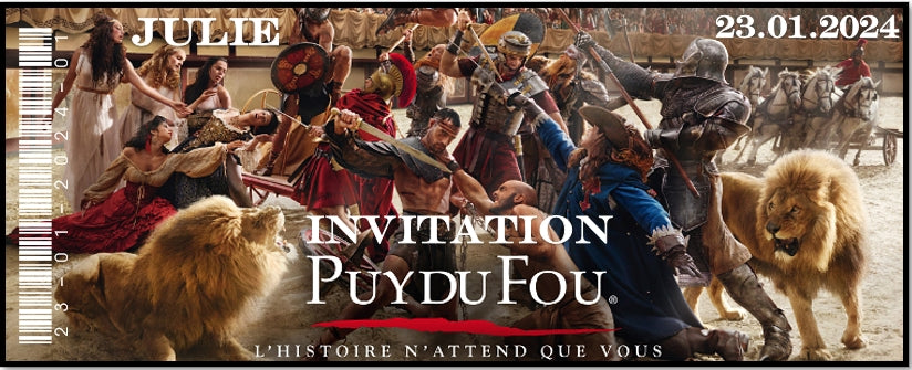 Billet Surprise - Puy du fou