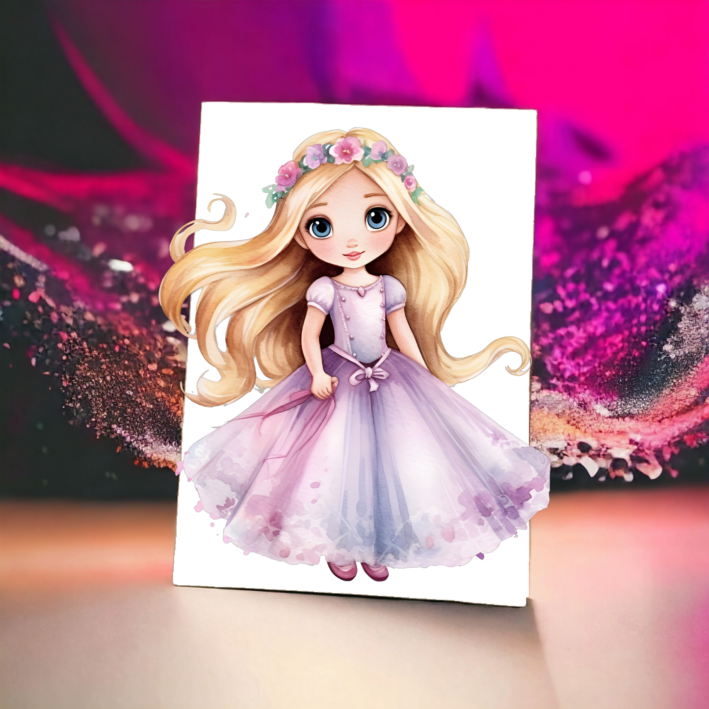 Toile Canvas - Disney Little Princesse - Raiponce