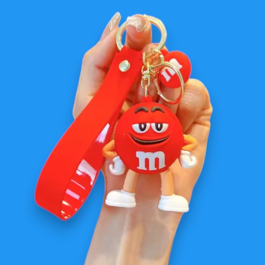 Porte Clef 3D - M&M'S (Rouge)