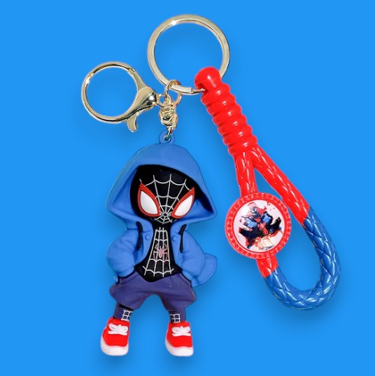 Porte Clef 3D - Marvel - Spiderman - Veste bleue