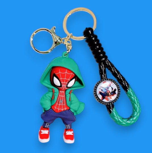 Porte Clef 3D - Marvel - Spiderman - Veste verte