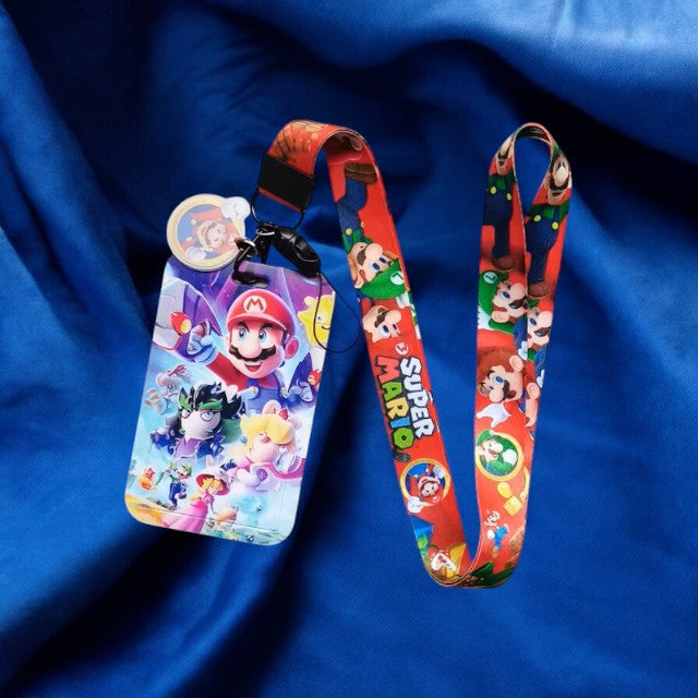 Porte Carte & Tour de cou - Super Mario (V2)