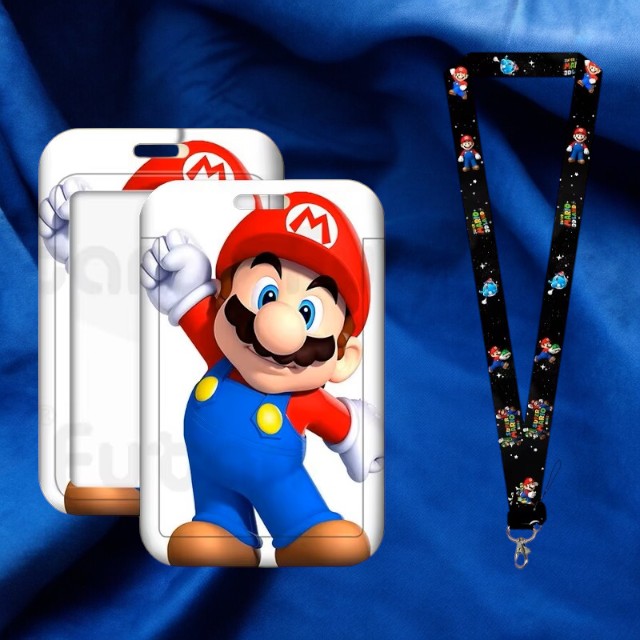 Porte Carte & Tour de cou - Super Mario (V1)