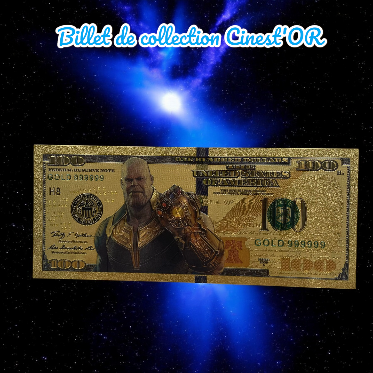 Billet Cinest'OR - MARVEL