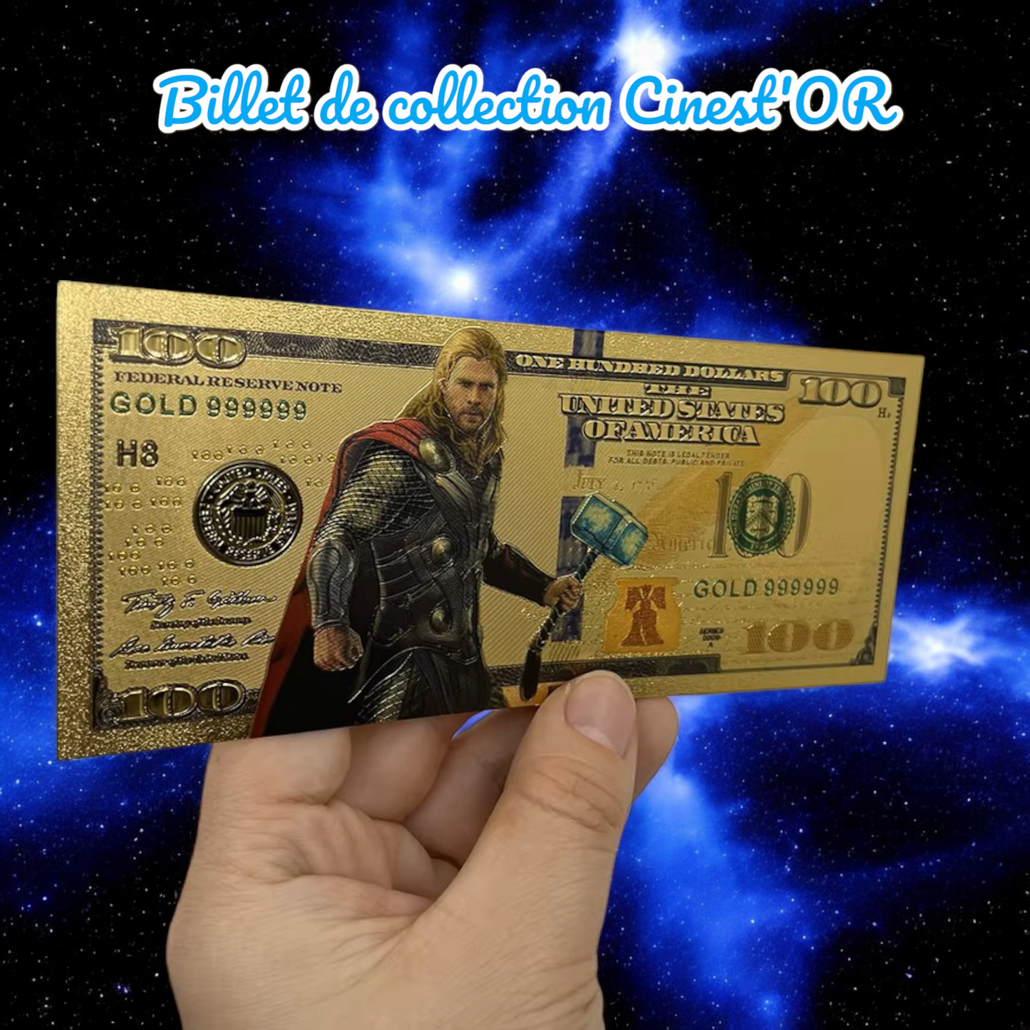Billet Cinest'OR - MARVEL