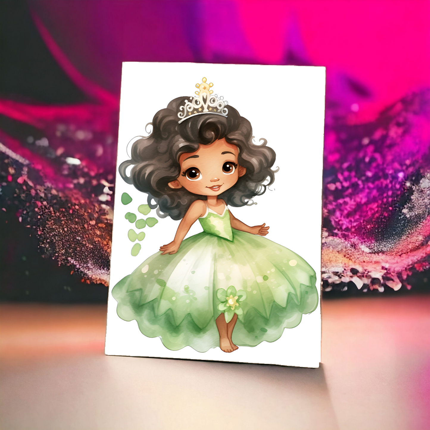 Toile Canvas - Disney Little Princesse - Tiana