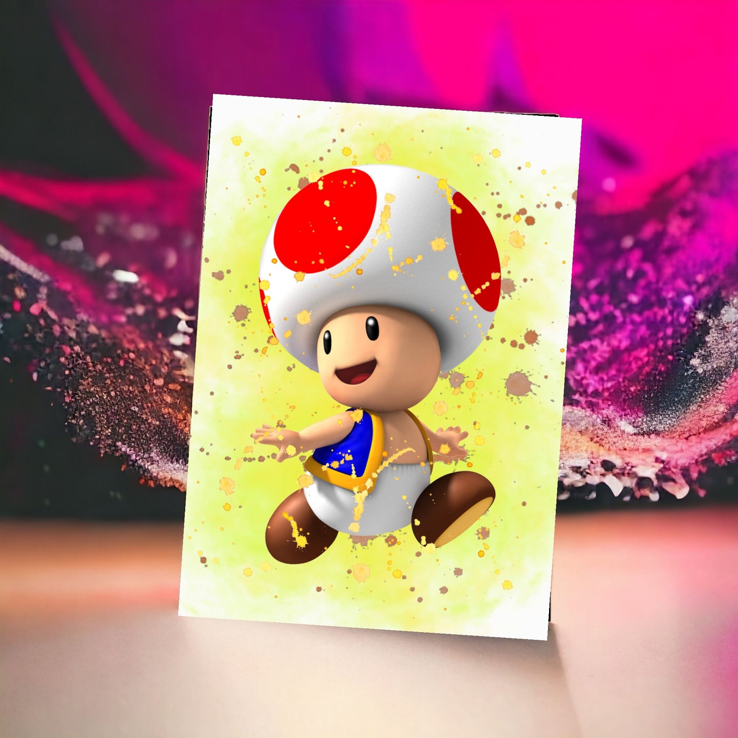 Toile Canvas - Super Mario - Toad