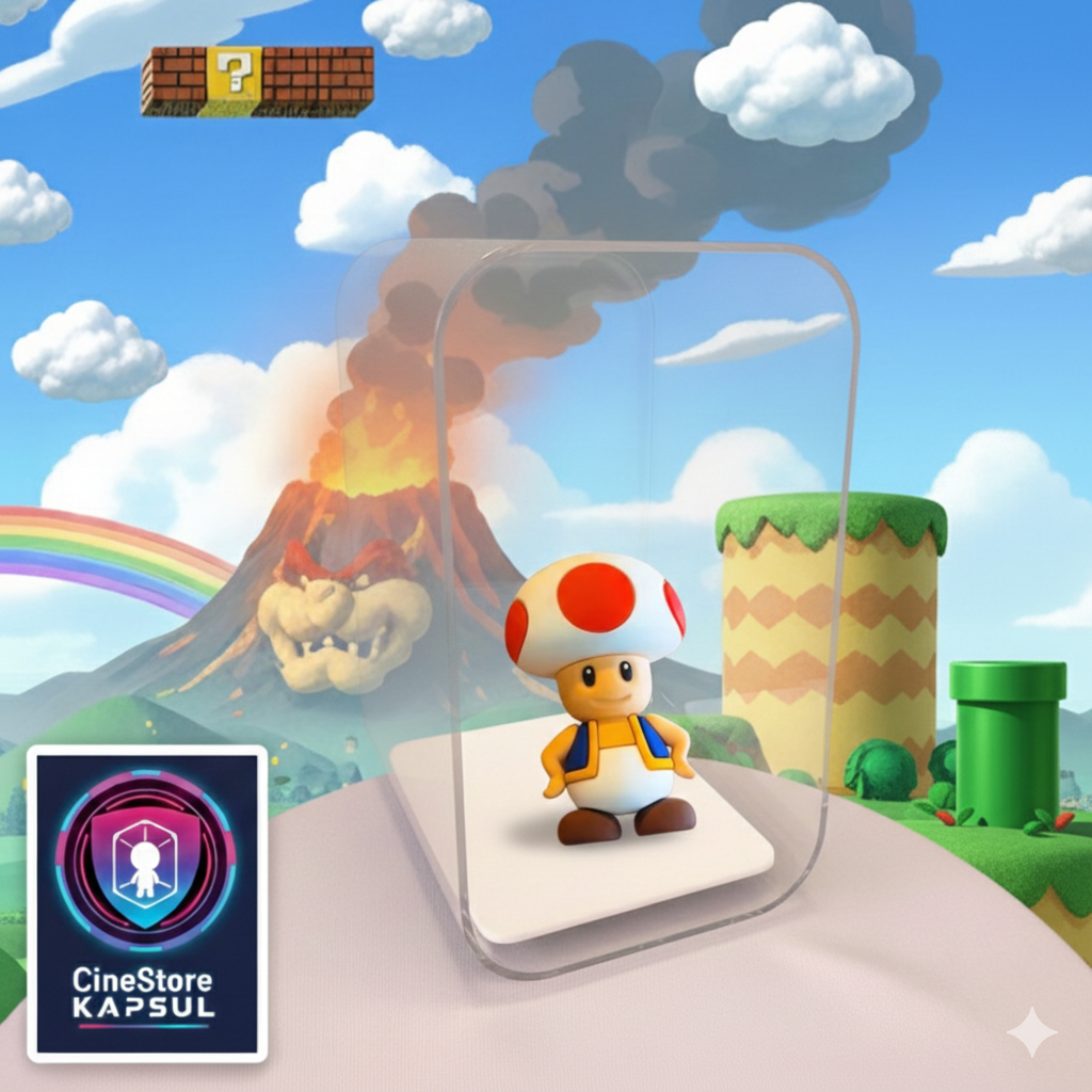 Kapsul - Super Mario - Toad