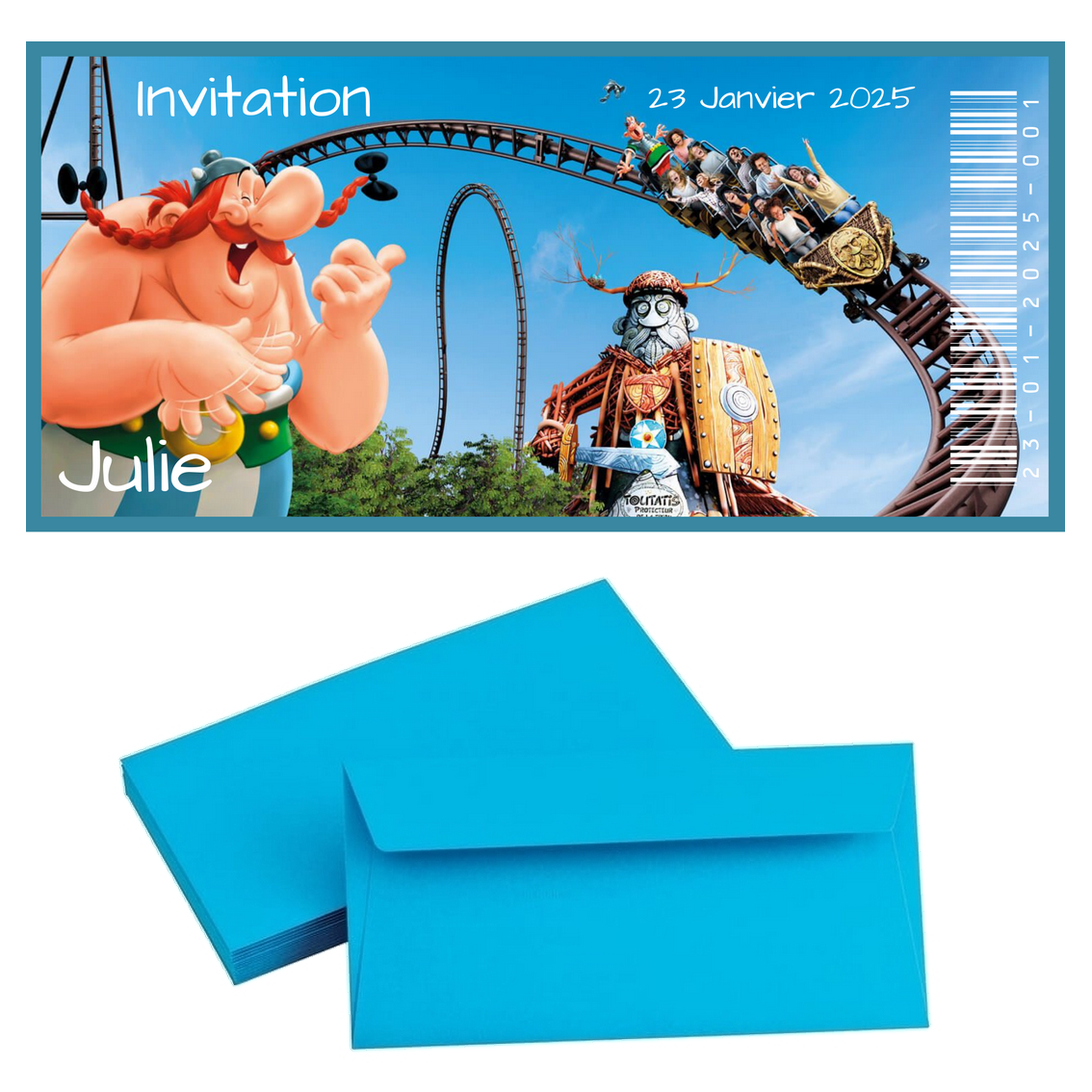 4 Billets Parc Astérix - Jeux & Jouets 4 Billets Parc Astérix - Jeux & Jouets