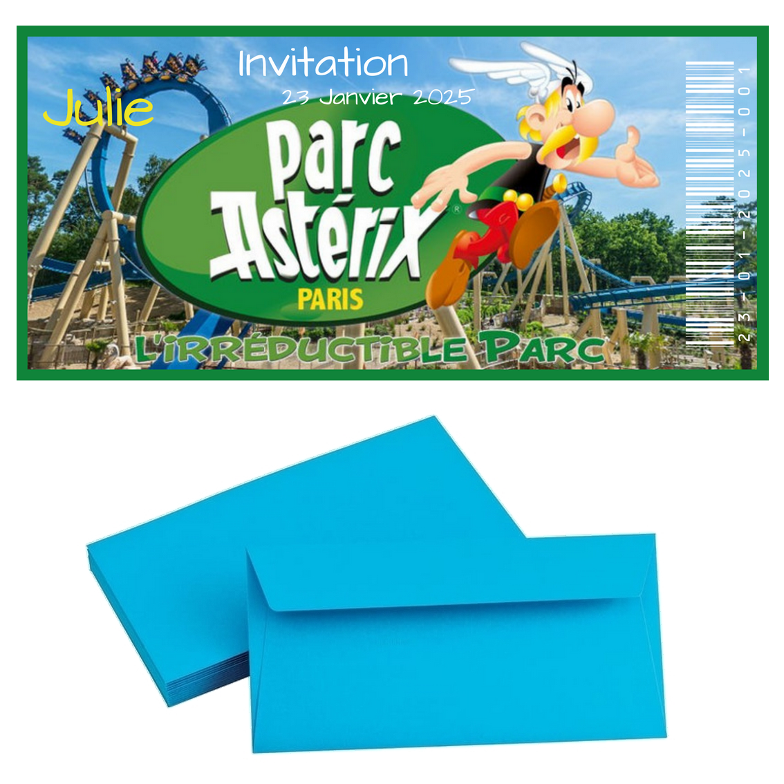 Billet Surprise - Parc Astérix (Version 1)