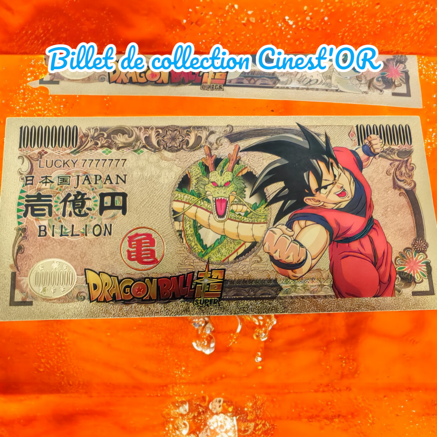 Billet Cinest'OR - DRAGON BALL Z