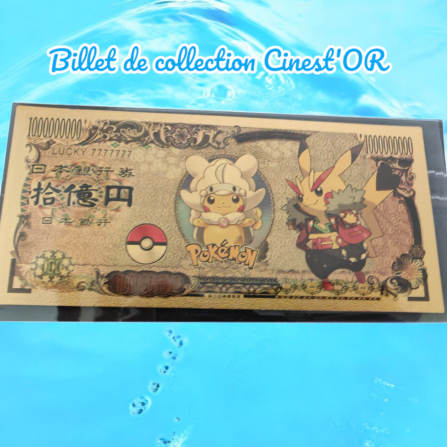Billet Cinest'OR - POKEMON