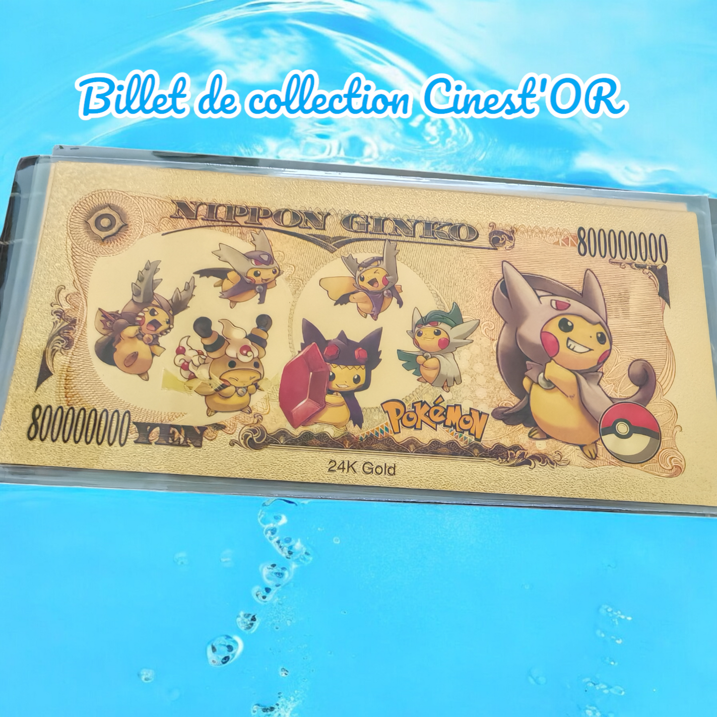 Billet Cinest'OR - POKEMON